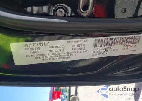 2016 Dodge Dart Turdo z USA, uszkodzony, nr VIN 1C3CDFFH7GD796156